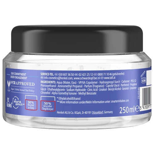Schwarzkopf Taft Ultra Chaos gel voordeelverpakking 250 ml Haargel