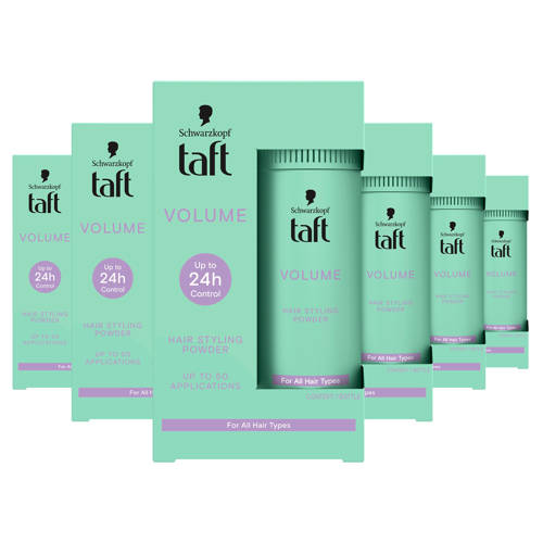 Schwarzkopf Taft Taft Volume Powder - voordeelverpakking - 6 stuks Droogshampoo afbeelding