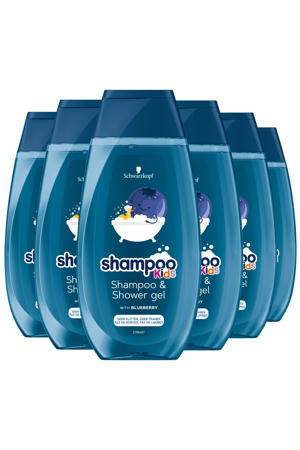 Kids Boys Piraat shampoo - 6 x 250 ml - voordeelverpakking