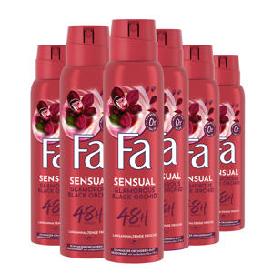 Glamorous Moments deodorant spray - 6 x 150 ml - voordeelverpakking
