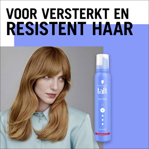 Schwarzkopf Taft Ultra Strong mousse voordeelverpakking Haarmousse