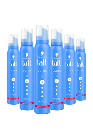 Ultra Strong Mousse Level 4 haarmousse - voordeelverpakking - 6 x 200 ml