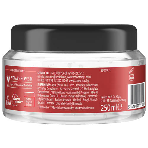 Schwarzkopf Taft V12 gel voordeelverpakking 250 ml Haargel