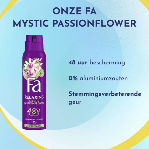 Fa Mystic Moments deospray 6 x 150 ml voordeelverpakking Deodorant