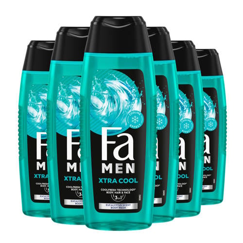 Fa Men Extreme Cool douchegel - 6 x 250 ml - voordeelverpakking afbeelding