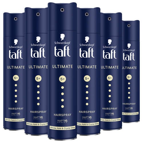 Schwarzkopf Taft Ultimate haarspray - voordeelverpakking - 6 x 250 ml afbeelding