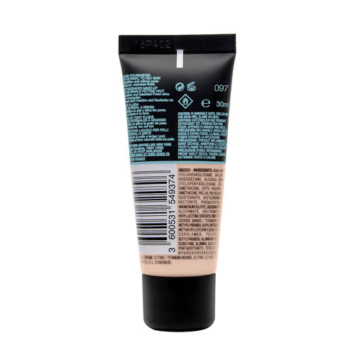 Maybelline New York Fit Me Matte & Poreless Foundation 097 Natural