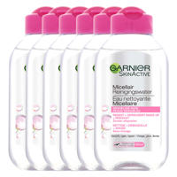 thumbnail: Garnier Skinactive Micellair reinigingswater reisformaat - 6 x 100 ml - voordeelverpakking