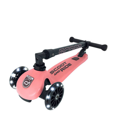 Scoot & Ride Highwaykick 3 Peach Step Roze | Step van