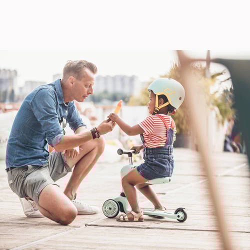 Scoot & Ride Highwaykick 1- Kiwi Loopfiets Groen | Loopfiets van
