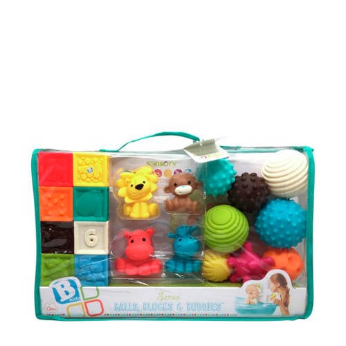 Infantino Sensory - Ball Block Buddies Speeltje | Speeltje van Infantino afbeelding