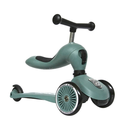 Scoot & Ride Highwaykick 1 Forest Loopfiets Groen