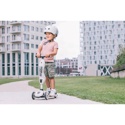 Scoot & Ride Highwaykick 1 Ash Loopfiets Grijs | Loopfiets van