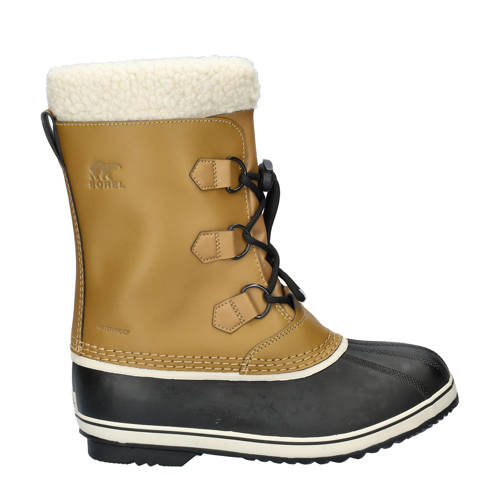 Sorel snowboots bruin/zwart Jongens/Meisjes Leer Meerkleurig - maat 34 afbeelding
