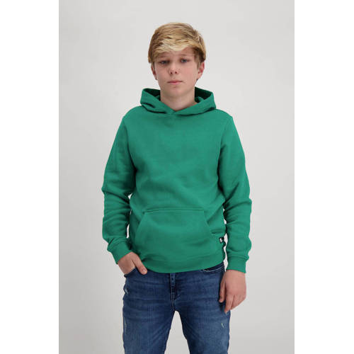 Cars unisex hoodie Kimar groen Sweater Effen