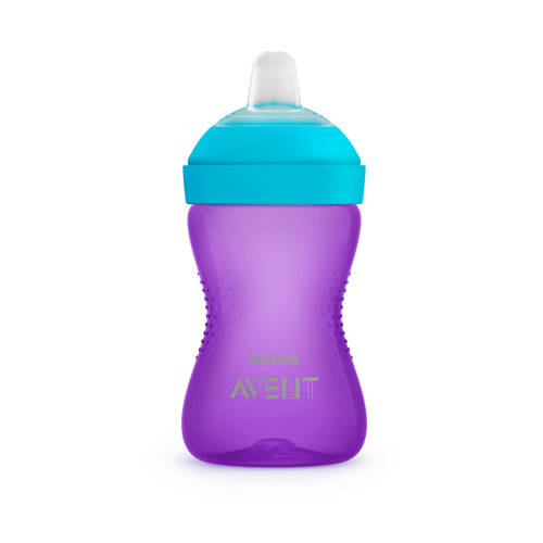 Philips Avent Zachte Tuitbeker 300 ml 9M+ paars SCF802 02