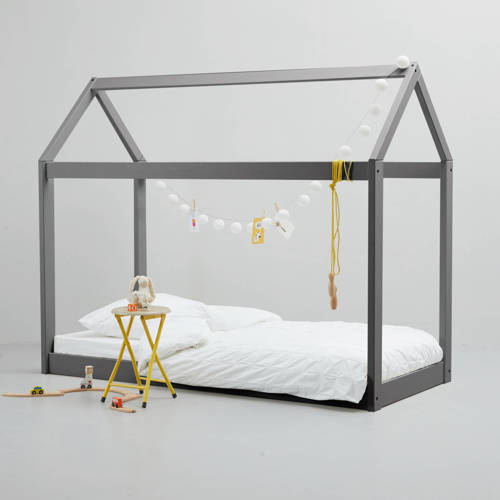 NOUS Living Evi Kinderbed (90x200 cm) Grijs | Bed van