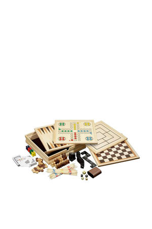 Houten spellenset