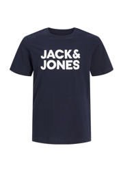 thumbnail: JACK & JONES JUNIOR T-shirt JJECORP met logo donkerblauw