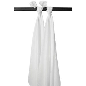 hydrofiele swaddle - wit (set van 2)