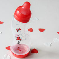 thumbnail: Difrax Natural S-Babyfles Anti Koliek - 250 ml - I Love - Anti Colic tegen krampjes