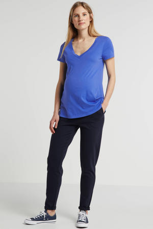 low waist skinny zwangerschapsbroek Renee donkerblauw