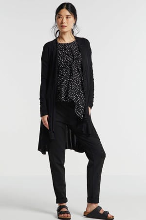 low waist skinny zwangerschapsbroek Renee zwart