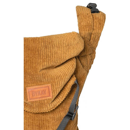 ByKay Click Carrier classic draagzak Rib Velvet Mustard Brown Geel
