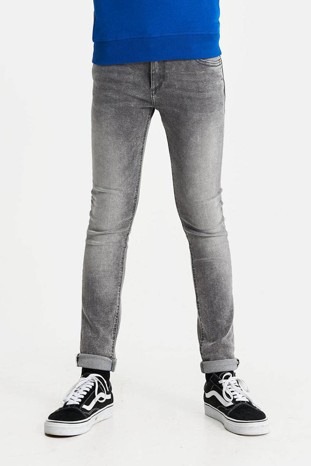 skinny fit jeans grey denim
