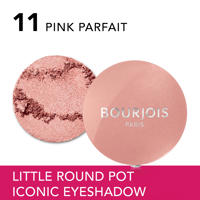 thumbnail: Bourjois Little Round Pot oogschaduw - 011 Pink Parfait