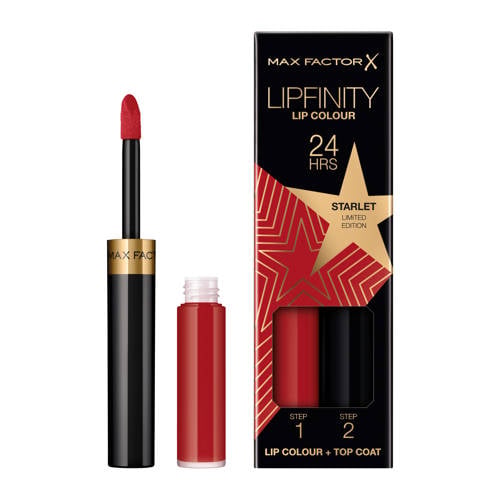 Max Factor Lipfinity Rising Stars lippenstift - 088 Starlet Rood afbeelding