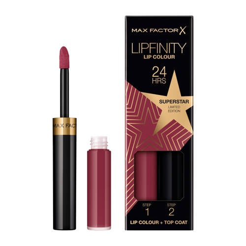 Max Factor Lipfinity Rising Stars lippenstift - 086 Superstar Paars afbeelding