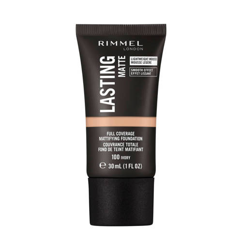 Rimmel London Lasting Matte Foundation Ivory 100