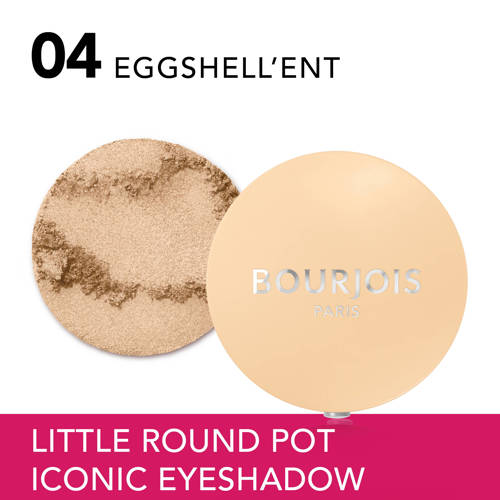 Bourjois Little Round Pot oogschaduw 04 Eggshell'ent Beige