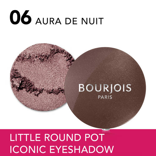 Bourjois Little Round Pot oogschaduw 006 Aura De Nuit Bruin