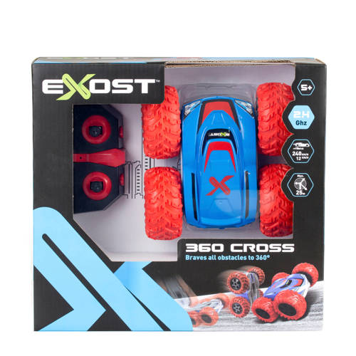 Exost Exost - 360 Cross II rood/blauw Radiografisch bestuurbaar voertuig afbeelding