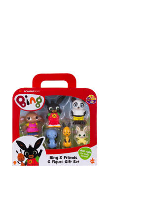  Koffer met 6 speelfiguren