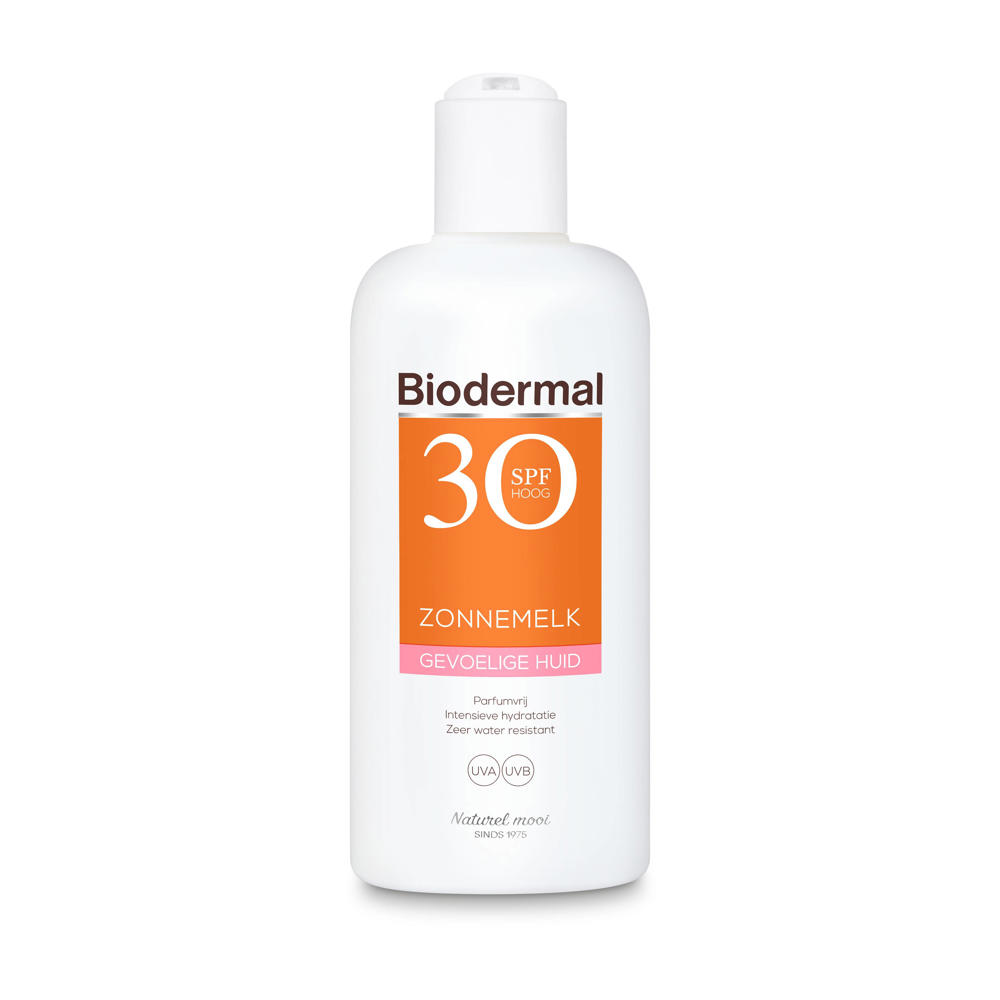 Biodermal Gevoelige Huid zonnemelk SPF30 - 200 ml