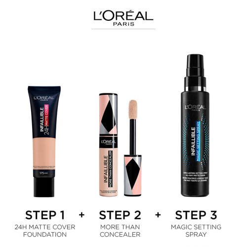 L'Oréal Paris Infaillible 24H Matte Cover Foundation 145 Beige Rosé