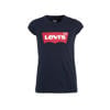 Levi's Kids T-shirt Batwing met logo donkerblauw/rood