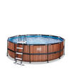 Exit Toys  EXIT Wood zwembad met filterpomp