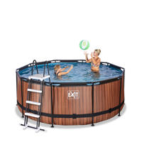 thumbnail: Exit Toys  EXIT Wood zwembad met filterpomp