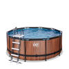 Exit Toys  EXIT Wood zwembad met filterpomp