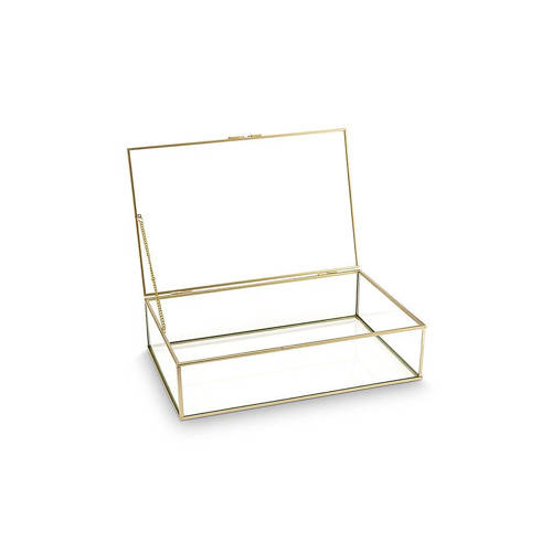 vtwonen displaybox (33x21 cm) Opbergbox Goud | Opbergbox van vtwonen afbeelding