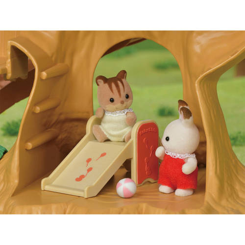 Sylvanian Families Avontuurlijke Boomhut 5450 Speelfiguur Geel