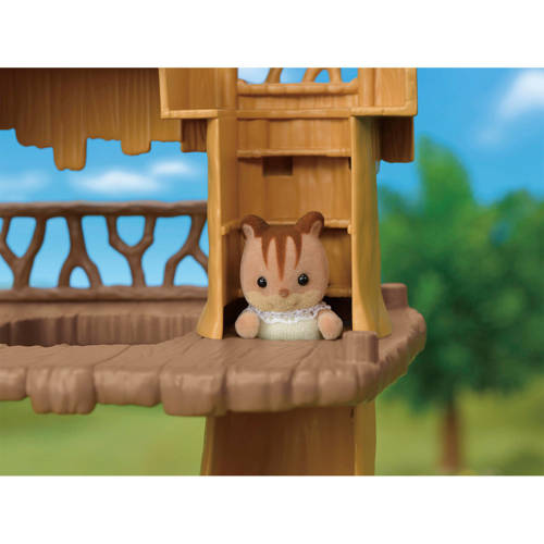 Sylvanian Families Avontuurlijke Boomhut 5450 Speelfiguur Geel