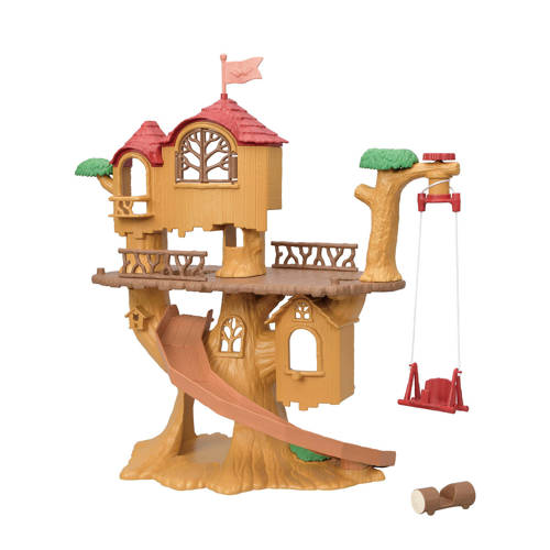 Sylvanian Families Avontuurlijke Boomhut 5450 Speelfiguur Geel