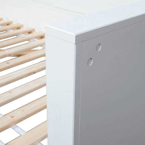 WOOOD hoekbed Connect (90x200 cm) Wit | Bed van WOOOD