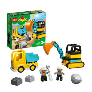 Truck & Tracked Excavator 10931 
