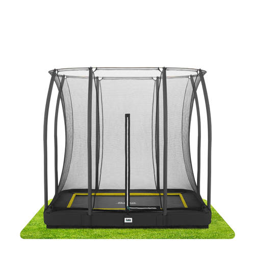 Salta Comfort Edition Ground trampoline 214x153 cm Ingraaf trampoline Zwart
